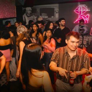 Party crowd at Follies